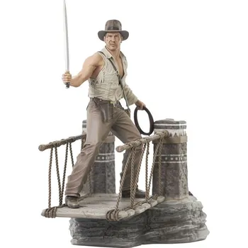 Figurka Soška Indiana Jones and the Temple of Doom - Rope Bridge Deluxe 28 cm