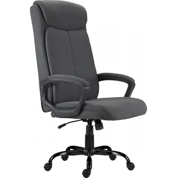 Kancelářské křeslo Nevada Large — látka, antracit, nosnost 150 kg Antares