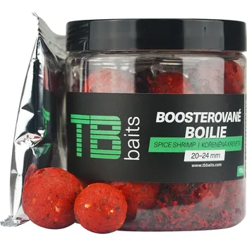 TB BAITS Boosterované boilie Spice Shrimp 120 g 20-24 mm (TB BAITS Boosterované boilie Spice Shrimp 120 g 20-24 mm)