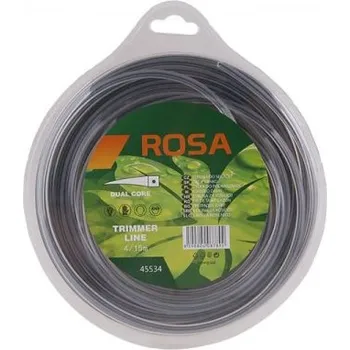 Struna do sekačky Struna žací čtverec 4mm x 15m nylonový střed