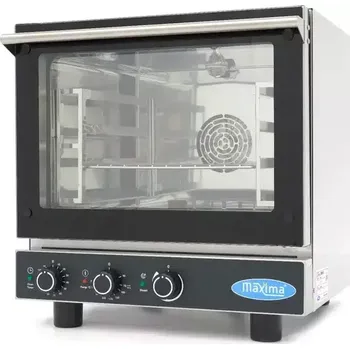 konvektomat Kombinovaná parní trouba – 4×2/3 GN – analogová | Maxima 08500200