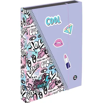 Školní batoh Box na sešity A4 Jumbo Funny Girl