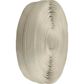 Zip spirálový No 3 metráž pro jezdce typu POL, barva 307 krémová