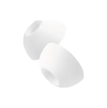 FIXED Plugs 2 sady silikonových špuntů pro Apple Airpods Pro 3 (XS) bílá