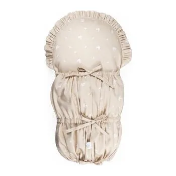 Dětský pokoj Perinka zimná - béžové vtáčiky