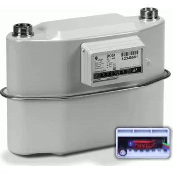 Fakturační plynoměr BK-G25, 280mm, MBus sběrnice (Membránový plynoměr s MBus modulem PU2-GF1)