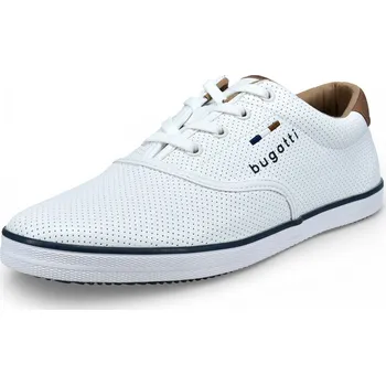 Pánská zimní obuv PÁNSKÉ TENISKY BUGATTI 321-AFH01-5000-2000 BÍLÁ Barva: BÍLÁ, Velikost: 41
