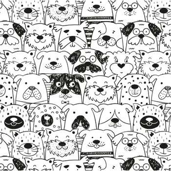 Školní batoh Ubrus do výtvarné výchovy 65x50cm Pets