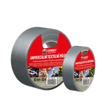 Univerzální textilní páska 50 mm, délka 10 m 10 m stříbrná