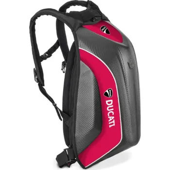 Sportovní batoh Skořepinový batoh na motorku TXR DUCATI černo/červený