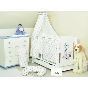 Dětská postýlka Postýlka s kompletní výbavou classic model 126