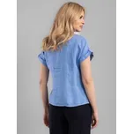 Perso Halenka CHCE255027F Modrá Regular Fit 38
