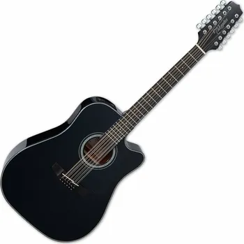 Elektroakustická kytara Takamine GD30CE-12 Black 12-strunná elektroakustická kytara (Jako nové)