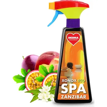 XONOX SPA | Extra silný čistič koupelny | vodoodpudivý efekt & ECO složení | ZANZIBAR | 500 ml