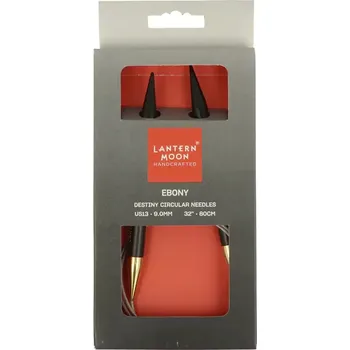 Jehlice KnitPro Lantern Moon kruhové fixní jehlice 80Cm 9mm (Lantern Moon’s Destiny circular knitting needles 80Cm 9mm)