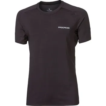 Pánské termoprádlo Pánské sportovní tričko PROGRESS Raptor černá Velikost: M