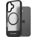 AlzaGuard Matte Case with Stand Compatible with MagSafe for iPhone 17 černý AGD-PCH476B
