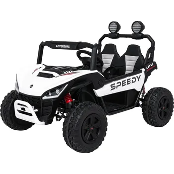 Dětské elektrovozidlo Mamido Dětské elektrické autíčko Buggy SPEEDY 4x200W 24V bílé