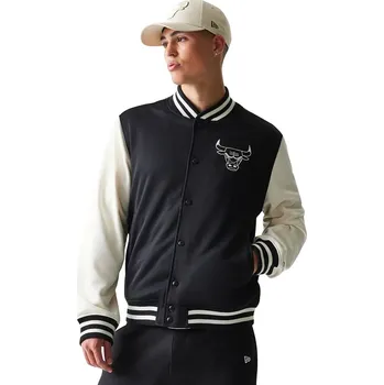 Pánská větrovka bunda New Era Bomber NBA Chicago Bulls - Black M