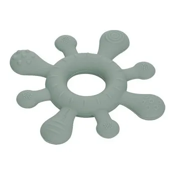 Hračka pro kojence Hryzadlo silikónové FreeON - šalviový kruh