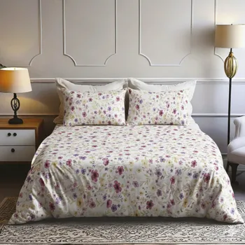 Povlečení Povlečení krep Louka 140x200 a 70x90 cm