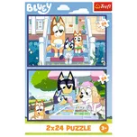Mamido Puzzle Funny Bluey 2x24 Trefl 34446