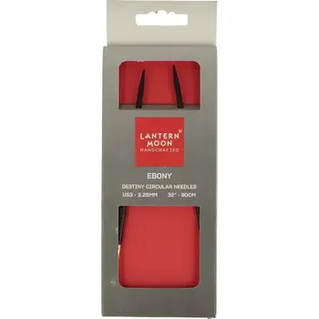 Jehlice KnitPro Lantern Moon kruhové fixní jehlice 80Cm 3,25mm (Lantern Moon’s Destiny circular knitting needles 80Cm 3,25mm)