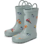 724703 - Tchibo - Dětské holínky - pánské - vel. 22-23 - barva: zelená/s potiskem