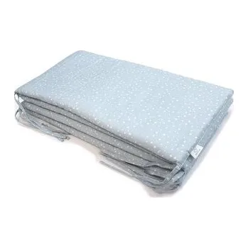 Dětský pokoj Mantinel SOFTELLO 30x240cm - svetlomodrá bodka