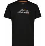 CMP Manduria outdoorové tričko - 0 - černá - 48