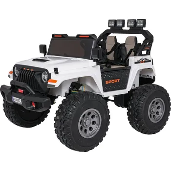 Dětské elektrovozidlo Mamido Elektrické autíčko Extreme Sport 4x4 s proměnlivou velikostí bílé