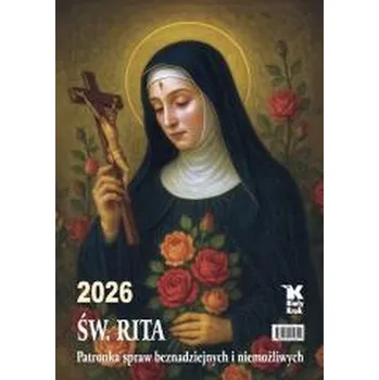 Kalendář Kalendarz 2026 ścienny Św. Rita