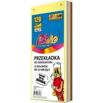 Set školních potřeb Przekładka do segregatora 1/3 A4 120K 12 kolorów