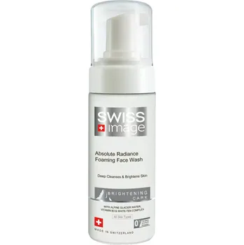 Swiss Image Brightening Care Absolute Radiance Foaming Face Wash jemná, rozjasňující čisticí pěna 150 ml