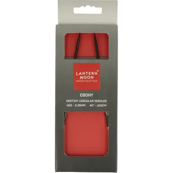 Jehlice KnitPro Lantern Moon kruhové fixní jehlice 100Cm 3,25mm (Lantern Moon’s Destiny circular knitting needles 100Cm 3,25mm)