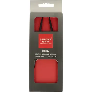 Jehlice KnitPro Lantern Moon kruhové fixní jehlice 80Cm 4,5mm (Lantern Moon’s Destiny circular knitting needles 80Cm 4,5mm)