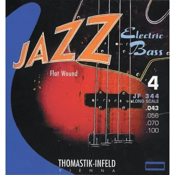 Struna pro kytaru a smyčcový nástroj Thomastik Infeld Thomastik struny pro E-bas Jazz Bass Flat Wound0.106 JF32106 7796