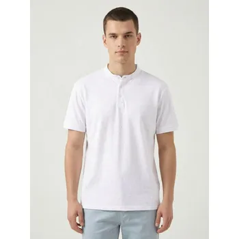 Sinsay - Bavlněné polo tričko - bílá - 359HZ-00X - 359HZ-00X-XL