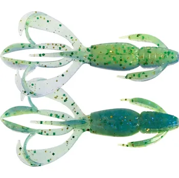 7ks - Gumová Nástraha Keitech Crazy Flapper 3,6" 9,1cm 6,6gr Midnight Chart Back