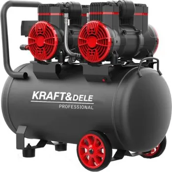 Kompresor KRAFT&DELE Bezolejový kompresor, 2x1500W KD1387