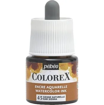 Výtvarná barva Pébéo Colorex Tuš Raw Sienna 45 ml 1 ks