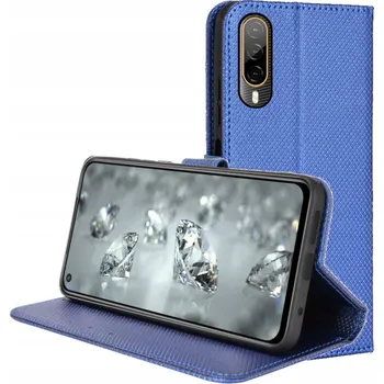 Pouzdro na mobilní telefon Flipové pouzdro BBE CASE pro HTC Desire 22 Pro 5G modré