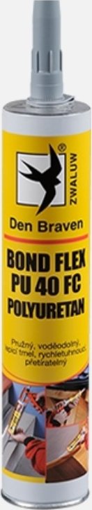 Tmel polyuretanový, šedý, BOND FLEX PU 40 FC, 300ml