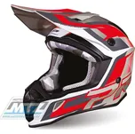 Přilba Progrip 3180 ABS - grey/red - velikost S PG3180-288-S