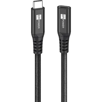 ERPOWER Extender USB-C/USB-C, 2m (ERPW2CEX-BK) černý
