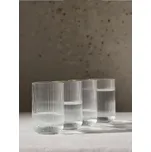 Sinsay - Sada rýhovaných sklenic se zlatým okrajem 4 pack - clear - 197HD-CLR - 197HD-CLR-ONE