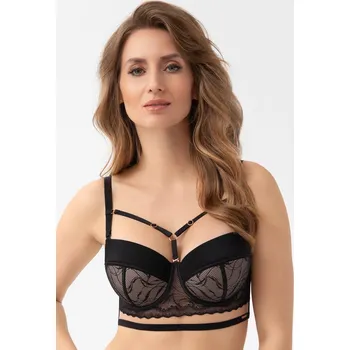 Podprsenka VYZTUŽENÁ PODPRSENKA JOY G003 černá 90D