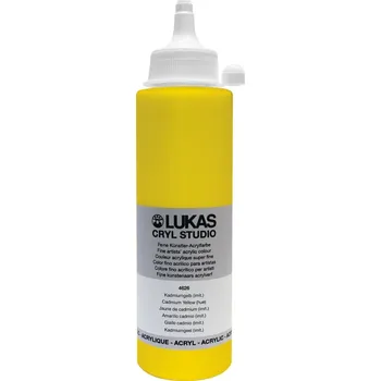 Vodová barva Lukas Cryl Studio Akrylová barva Cadmium Yellow (Hue) 250 ml 1 ks
