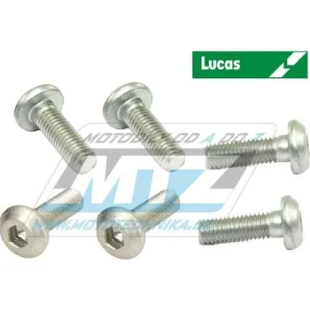 Šrouby brzdového kotouče M8x25 (sada 6ks) - Yamaha TDM850+FZR1000 Genesis+FZR600+FZ750+YFZ750R+XJ600+XJ750+XJ900+XJR400 + XQ125 Maxter+XQ125 Thunder+YP250 Majesty + XVZ1200 Venture Royale+XVZ1300 Vent LUMSS121-6