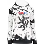 Dámská mikina ALTISPORT VOJ/ALW036MI01 ABSTRAKCE BÍLÁ velikost: L